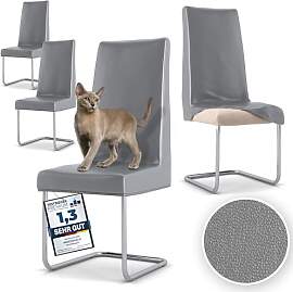 Innerspace Stuhlhussen 4er Set in Grau |