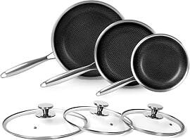 Innerwell Pfannenset 3-teilig 20+24+28 cm aus