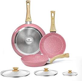 Innerwell Pfannenset mit Deckel 3-teilig,