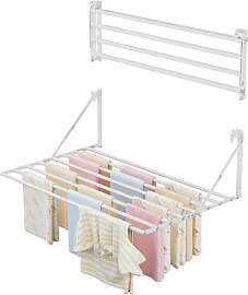Innotic 80CM Wäscheständer Wandmontage Klappbar, 