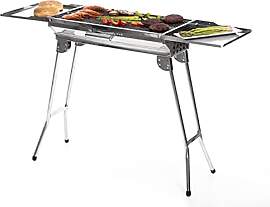 InnovaGoods® Zusammenklappbarer Holzkohlegrill