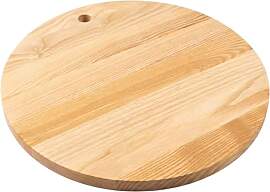 INNOVAHOME Pizzabrett 35cm Holz Rund - Massives