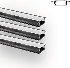 INNOVATE LED Einbauprofil 2m 3er Set [12x6mm