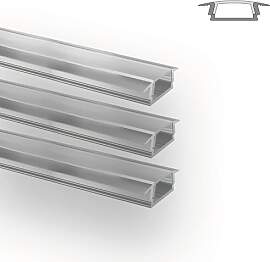 INNOVATE LED Einbauprofil 2m 3er Set [12x6mm
