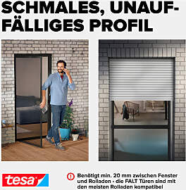 Insektenschutz-Tür TESA "Insect Stop Falt