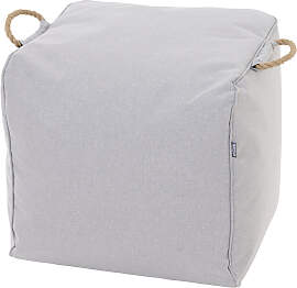 Integral Hocker chalk grey Sitz-Fußhocker chalk