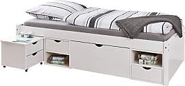 Inter Link - Einzelbett mit Schubladen – 90 x