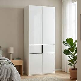 Interliving Drehtüren-Kleiderschrank 1033 mit