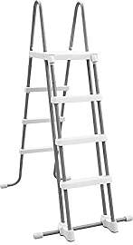 Intex 28076 Sicherheitsleiter, für Pools, Grau,