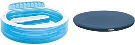 Intex 57190NP Swim Center Family Lounge Pool, 229