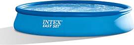 Intex Easy Set Pool Set, blau, 457 x 457 x 84 cm,