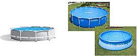 Intex Prism Rondo Frame Pool Set - Ø 305 x 76 cm, 