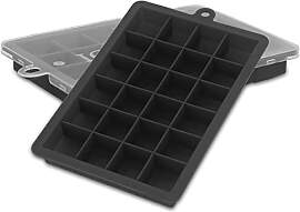 Intirilife 2x Eiswürfelformen in SCHWARZ - 2er
