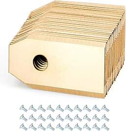 INTIRILIFE 30x Mähroboter Ersatzklingen in Titan