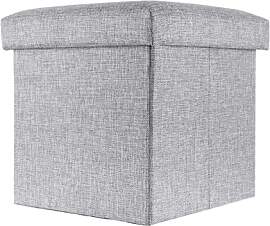 INTIRILIFE Faltbarer Sitzhocker 30x30x30 cm in