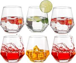 Inweder Trinkgläser 6er Set - Stiellose