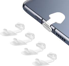IOSPKKIO® Pack of 4 Type C Port Dust Caps, Type C 