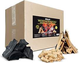 iPELLET Grillanzünder Set – 2,5 kg Holzkohle +