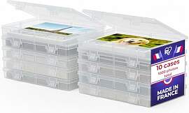 Iris Ohyama, 10 Fotobox mit Fassungsvermögen 80