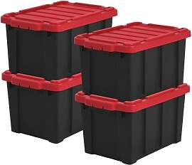 Iris Ohyama Heavy Duty Organisation Boxes, 21L,