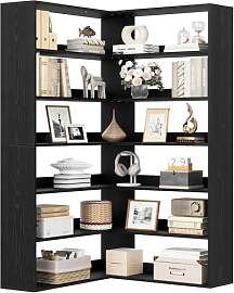 IRONCK 180cm Eckregal stehend Bücherregal 6