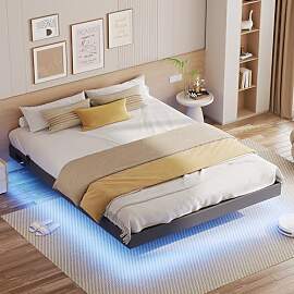 IRONCK Bett 160x200 mit LED Beleuchtung und