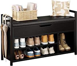 IRONCK Schuhbank mit Sitzfläche, Sitzbank mit