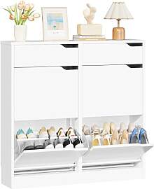 IRONCK Schuhschrank mit 4 Klappen, Schuhkipper