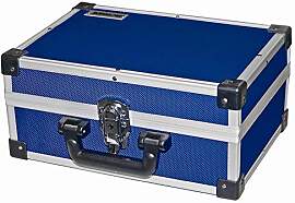 Ironside 191007 Alu-Werkzeugkoffer, blau, 330 x
