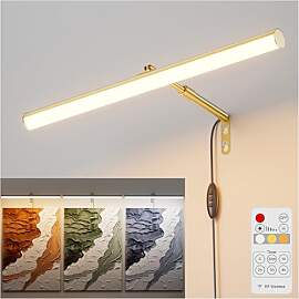 irotine Gold Bilderleuchte mit Fernbedienung Plug
