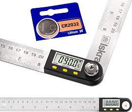 Iskra digitaler Winkelmesser, Edelstahl