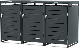 ISOISL Mülltonnenbox 3er für 120L/240L,