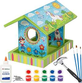 ITA DIY Futterhaus für Vögel zum Zusammenbauen