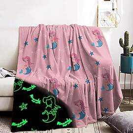 IUNTWEIE Kuscheldecke Kinder 130x150cm,