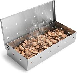 IUSOT BBQ Smoker Box für Gas-, Elektro- oder