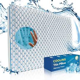 Iwacool Ultradünnes Kühlendes Memory Foam Kissen 