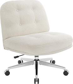 IWMH Bürostuhl ohne Armlehne, Sessel Wohnzimmer