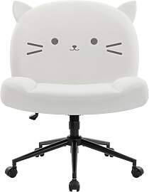 IWMH Bürostuhl ohne Armlehnen, Höhenverstellbar