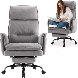 IWMH Ergonomischer Bürostuhl 227kg, XXL Stoff
