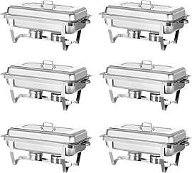 Jacgood Chafing Dish Profi Set Toulouse, Edelstahl 