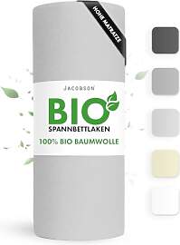 Jacobson Bio Spannbettlaken BOXSPRING 180x200cm