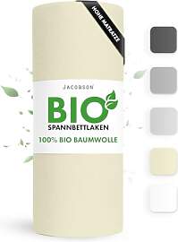 Jacobson Bio Spannbettlaken BOXSPRING 200x200cm