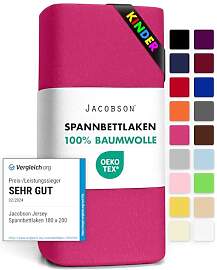 Jacobson Jersey Spannbettlaken Spannbetttuch