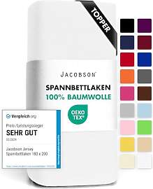Jacobson Jersey Spannbettlaken Spannbetttuch