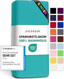 Jacobson Jersey Spannbettlaken Spannbetttuch