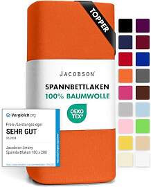 Jacobson Jersey Spannbettlaken Spannbetttuch