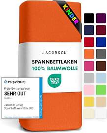 Jacobson Jersey Spannbettlaken Spannbetttuch