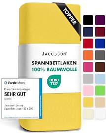 Jacobson Jersey Spannbettlaken Spannbetttuch