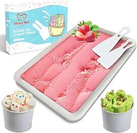 Jage Kitchen Supply - Große gerollte Eismaschine, 