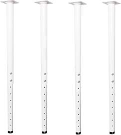 Jahof Tischbeine Metall Höhenverstellbar 55-90 cm 